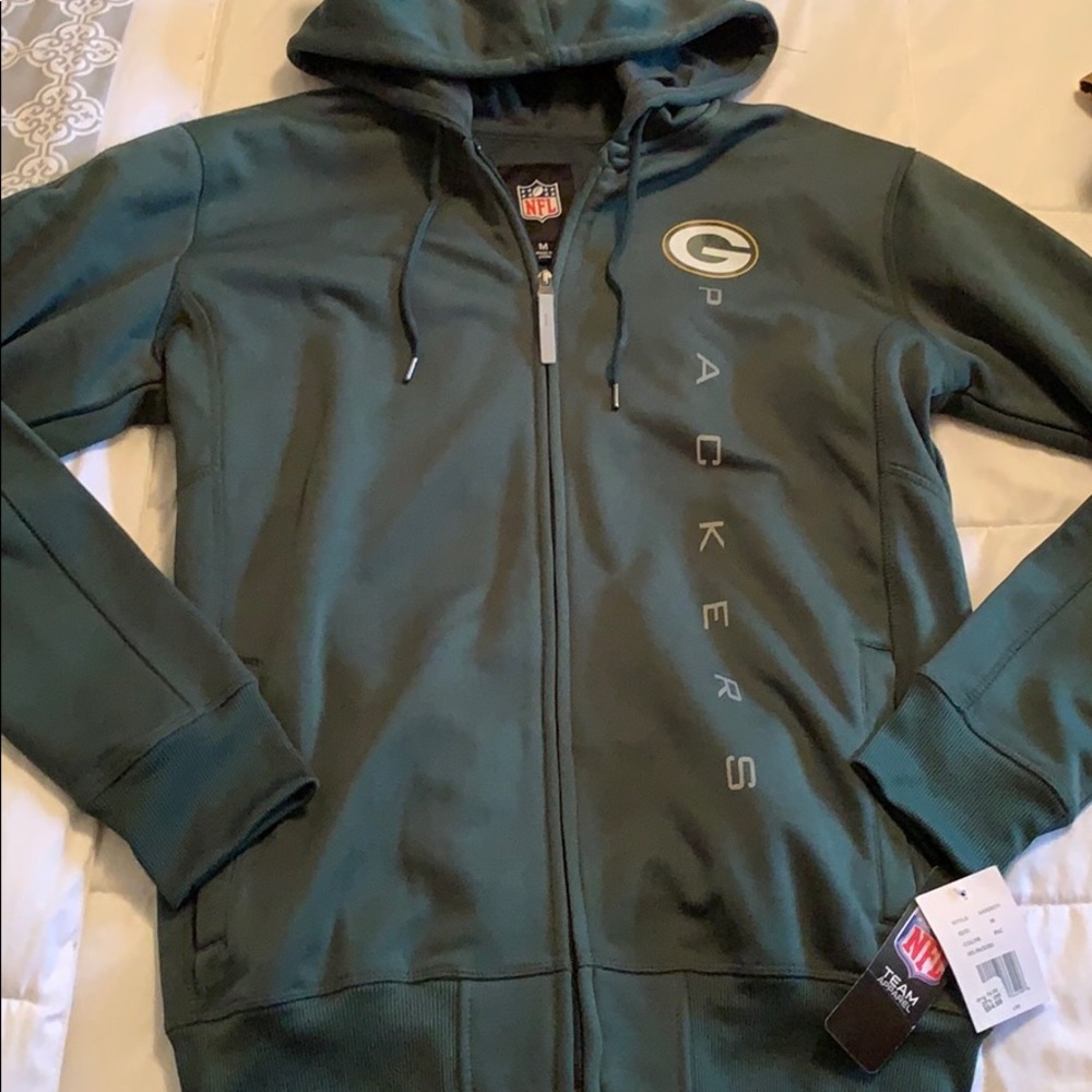 Packers Zip Up Hoodie